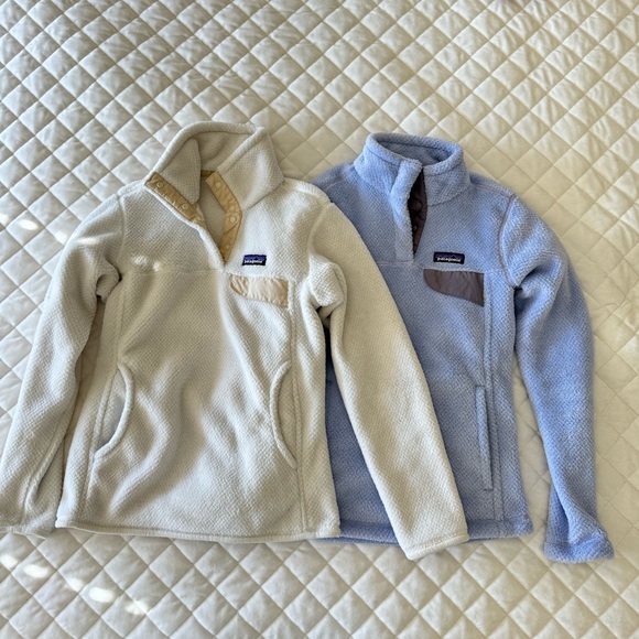 Pair of women’s Patagonia fluffy quarter snap jacket - Picture 1 of 4